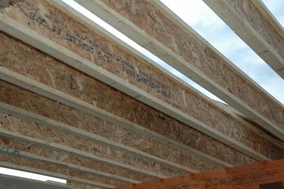 Engineered wood I-joists