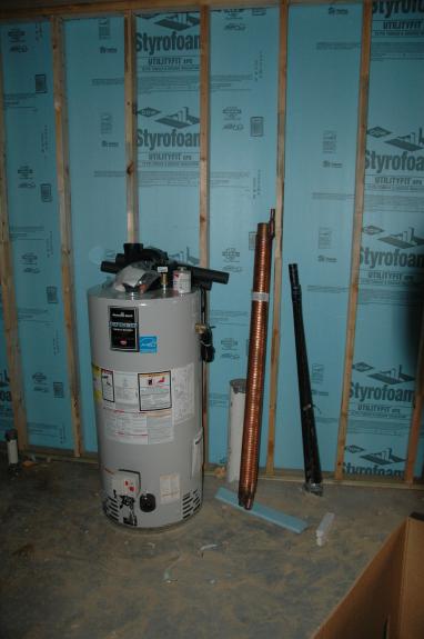 Hot Water Heater and Power-Pipe