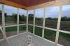 Framing plexi-porch with Graber Pond in background