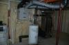 Completed downstairs and geothermal plumbing