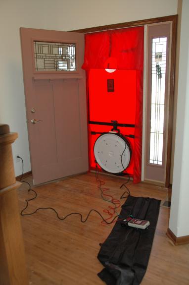 Blower door