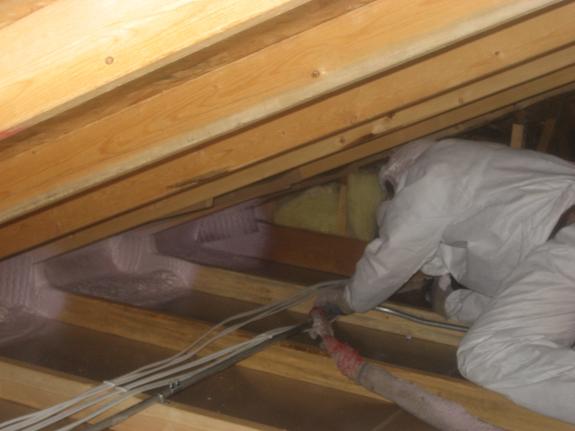 Spray Foam Attic